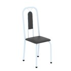 Conjunto Sala De Jantar Com 4 Cadeiras Lívia Preto / Branco