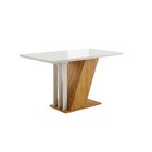 Conjunto Sala De Jantar Com 4 Cadeiras Miami Yescasa Freijó/o