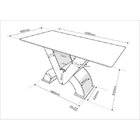 Conjunto Sala De Jantar Com 6 Cadeiras Britney Espresso Móvei