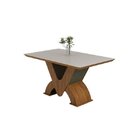 Conjunto Sala De Jantar Com 6 Cadeiras Britney Espresso Móvei