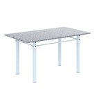 Conjunto Sala De Jantar Com 6 Cadeiras Lara Arabesco / Branco