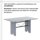 Conjunto Sala De Jantar Com 6 Cadeiras Lara Bege / Prata