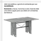 Conjunto Sala De Jantar Com 6 Cadeiras Lara Bege / Prata