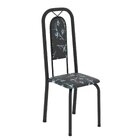 Conjunto Sala De Jantar Com 6 Cadeiras Lara Preto