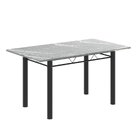 Conjunto Sala De Jantar Com 6 Cadeiras Lara Preto