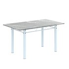 Conjunto Sala De Jantar Com 6 Cadeiras Lara Preto / Branco