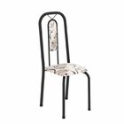 Conjunto Sala De Jantar Com 6 Cadeiras Lívia Arabesco / Preto