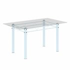 Conjunto Sala De Jantar Com 6 Cadeiras Lívia Arabesco/ Branco