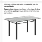 Conjunto Sala De Jantar Com 6 Cadeiras Lívia Preto