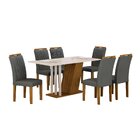 Conjunto Sala De Jantar Com 6 Cadeiras Miami Yescasa