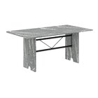 Conjunto Sala De Jantar Com 8 Cadeiras Lara Arabesco / Preto