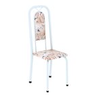 Conjunto Sala De Jantar Com 8 Cadeiras Lara Bege / Branco