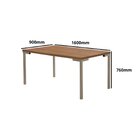 Conjunto Sala De Jantar Com Mesa Com 6 Cadeiras Santiago Cham