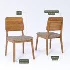 Conjunto Sala De Jantar Com Mesa De Vidro Bromélia 1,30m E 4