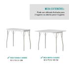 Conjunto Sala De Jantar Com Mesa E 2 Cadeiras 2999 Carraro