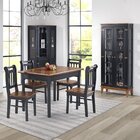 Conjunto Sala De Jantar Com Mesa E 4 Cadeiras Em Madeira Maci