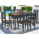 Conjunto Sala De Jantar Com Mesa E 6 Cadeiras Em Madeira Maci