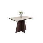 Conjunto Sala De Jantar Com Mesa Tampo De Vidro Parma E 4 Cad