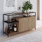 Conjunto Sala De Jantar Cristaleira E Balcão Buffet York Indu