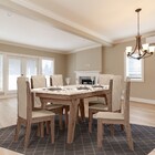 Conjunto Sala De Jantar Dandara 1,56 Com 6 Cadeiras Amêndoa 7