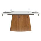 Conjunto Sala De Jantar Dj Móveis Sorela 2.5 Com 06 Cadeiras