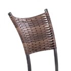 Conjunto Sala De Jantar Espanha Com 6 Cadeiras Em Aço Tampo D