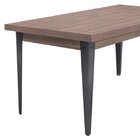 Conjunto Sala De Jantar Espanha Com 6 Cadeiras Em Aço Tampo M