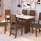 Conjunto Sala de Jantar Fidelitá Atenas 150cm Com 6 Cadeiras