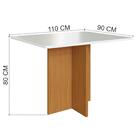 Conjunto Sala de Jantar Fidelitá Itália 110cm Com 4 Cadeiras