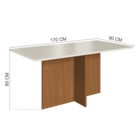 Conjunto Sala De Jantar Fidelitá Itália 170cm Com 6 Cadeiras