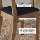 Conjunto Sala de Jantar Fidelitá Miami 150cm Com 6 Cadeiras N