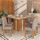 Conjunto Sala De Jantar Indonesia C/vidro 8 Cadeiras - Moveis