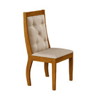 Conjunto Sala De Jantar Lara 180 Mdf Vidro Com 06 Cadeiras