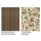 Conjunto Sala De Jantar Lexy Madesa Mesa Tampo De Madeira Com