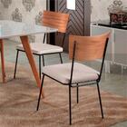 Conjunto Sala De Jantar Lisboa 1,20 M Com 4 Cadeiras Grécia