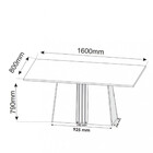 Conjunto Sala De Jantar Living 6 Cadeiras Venus Viero