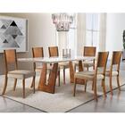 Conjunto Sala De Jantar London 6 Cadeiras Mobillare