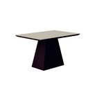 Conjunto Sala De Jantar Luna Tampo Mdf Vidro Com 4 Cadeiras G