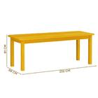 Conjunto Sala De Jantar Madeira Maciça Safira Com 10 Lugares