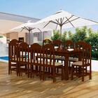 Conjunto Sala De Jantar Madeira Maciça Safira Com 10 Lugares