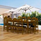 Conjunto Sala De Jantar Madeira Maciça Safira Com 10 Lugares