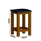 Conjunto Sala De Jantar Madeira Maciça Safira Com 4 Lugares E