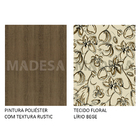 Conjunto Sala De Jantar Madesa Clarice Mesa Tampo De Madeira