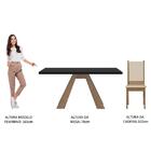 Conjunto Sala De Jantar Madesa Kiara Mesa Tampo De Madeira Co