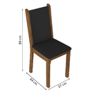 Conjunto Sala De Jantar Madesa Ohana Mesa Tampo De Madeira Co