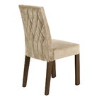 Conjunto Sala De Jantar Madesa Rafaela Mesa Tampo De Vidro Co