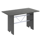 Conjunto Sala De Jantar Mesa 070 Com Ardósia E 4 Cadeiras Bia