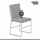 Conjunto Sala De Jantar Mesa 110cm Mdf/bp E 4 Cadeiras Dubai