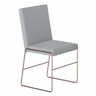 Conjunto Sala De Jantar Mesa 110cm Tampo Mdf Laqueado/vidro C