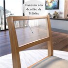 Conjunto Sala De Jantar Mesa 110x110cm Vidro Com 4 Cadeiras Á